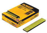 DeWALT DNS18100-2 Crown Staple, 1/4 in W Crown, 1 in L Leg, 18 Gauge, Steel